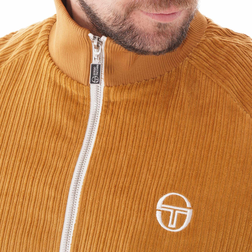 Sergio Tacchini Donato Track Top - Bone Brown