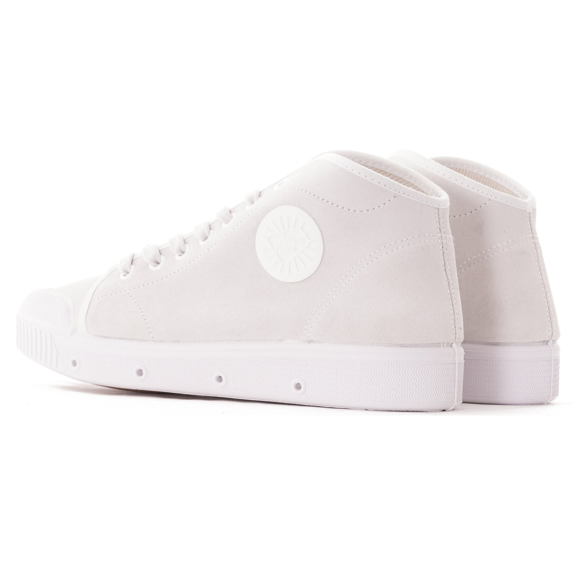 Spring Court B2 Suede - White