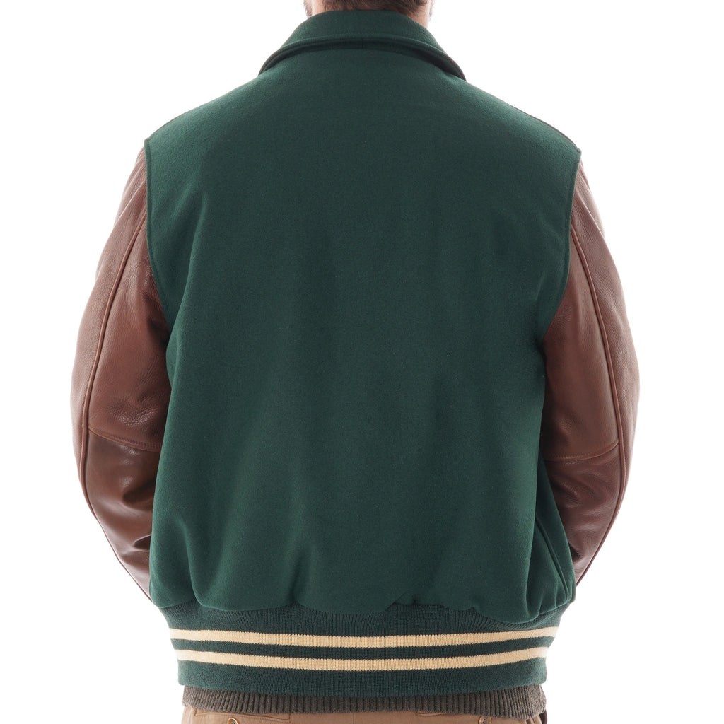 Golden Bear Varsity Jacket - Forest