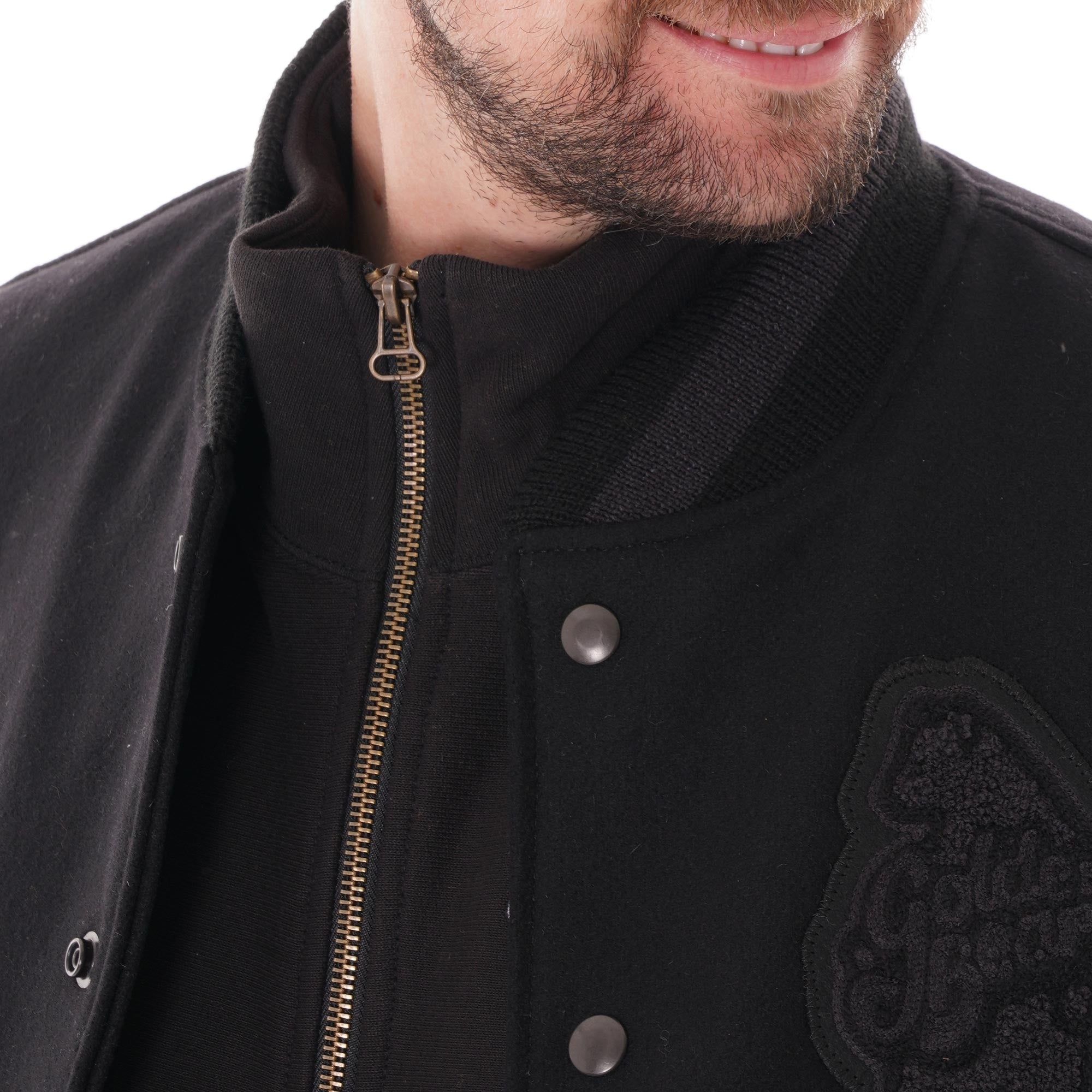 Varsity Jacket - Black