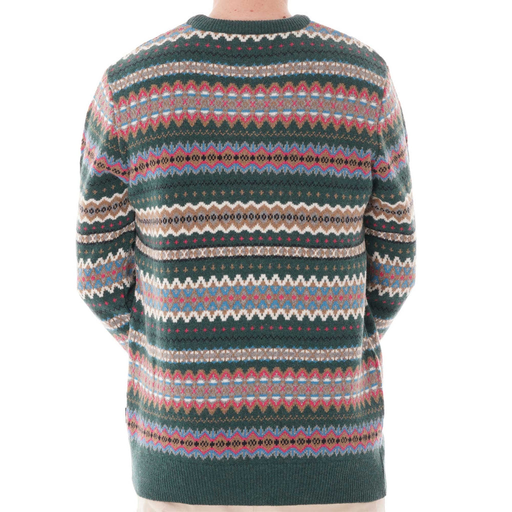 Barbour Fair Isle Crew - Seaweed