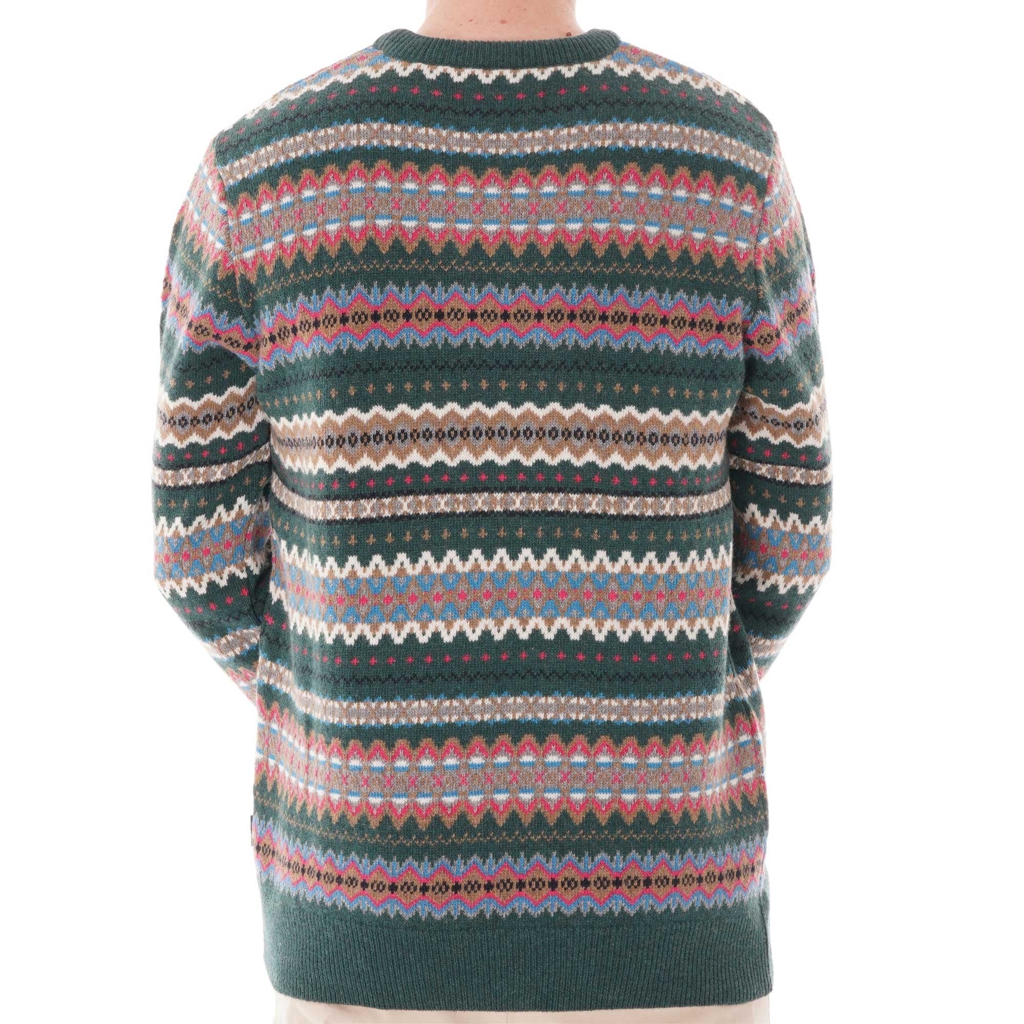 Barbour Fair Isle Crew - Seaweed