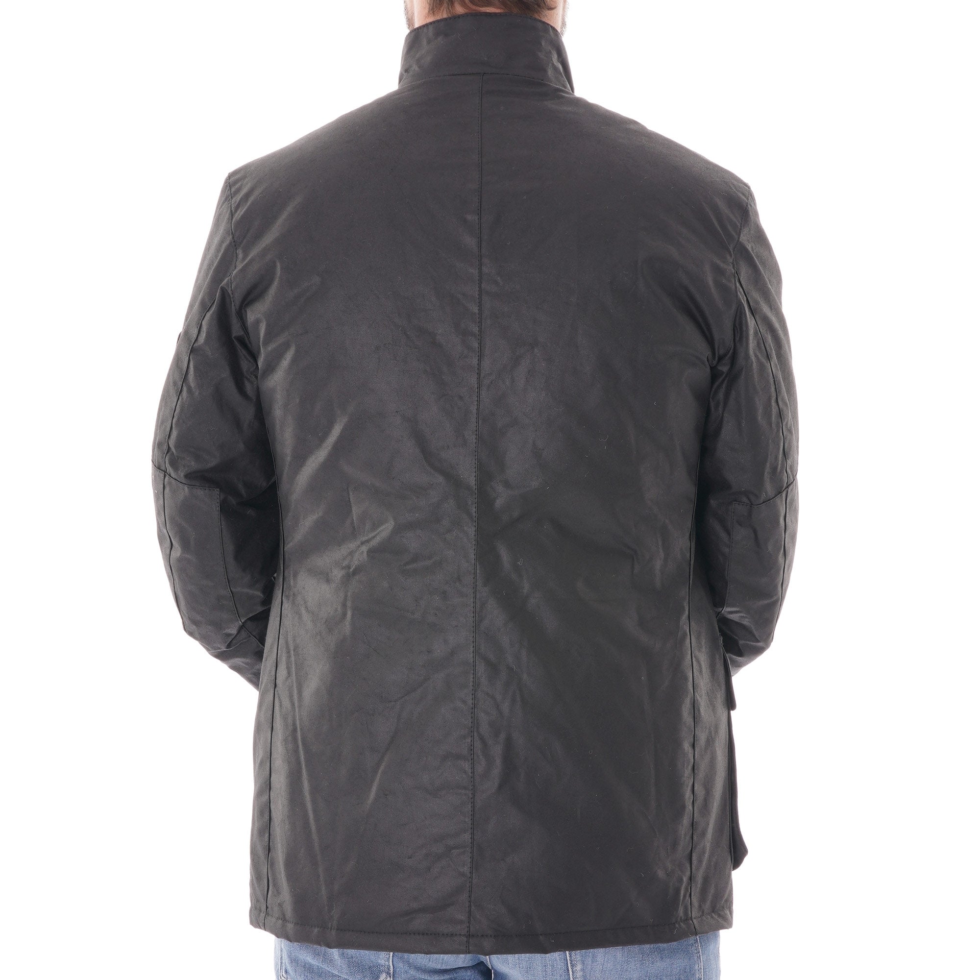 Barbour International Duke Wax Jacket - Black