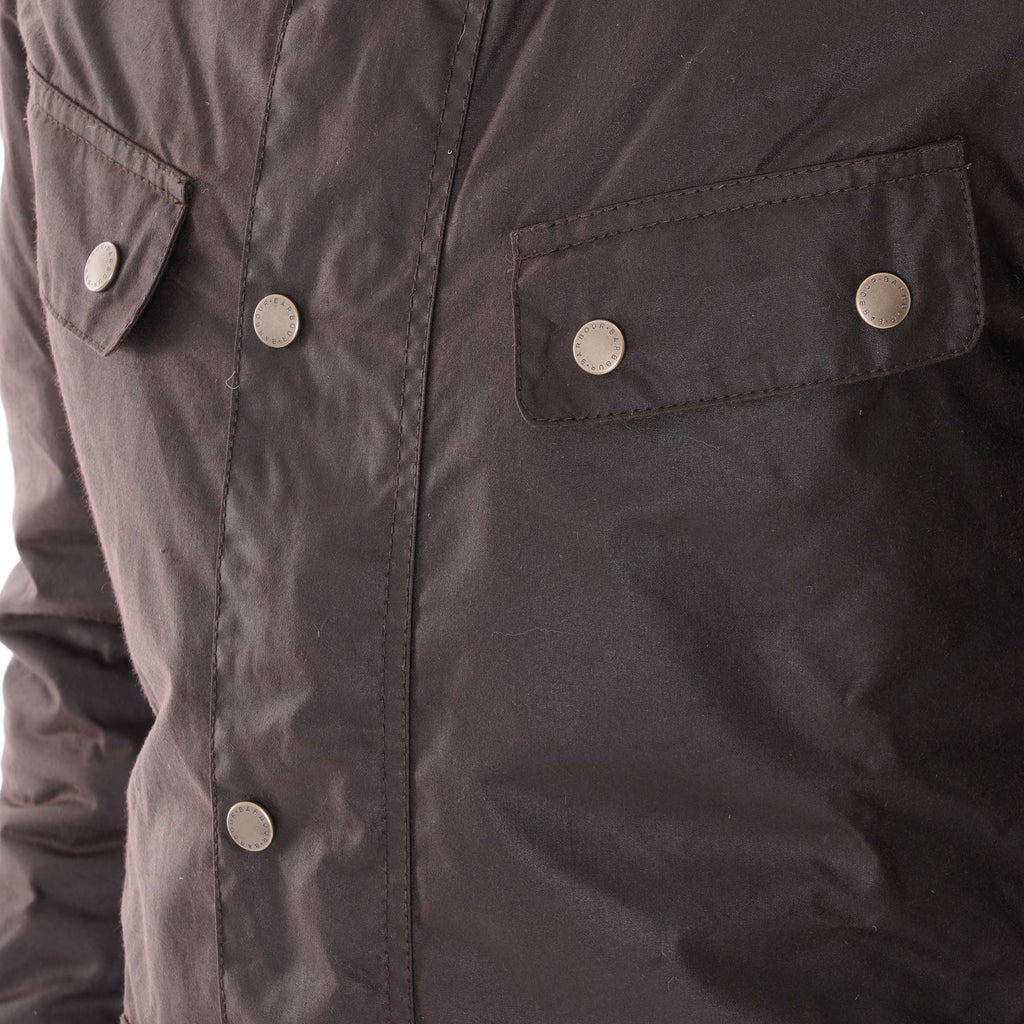 Barbour International Duke Wax Jacket - Rustic