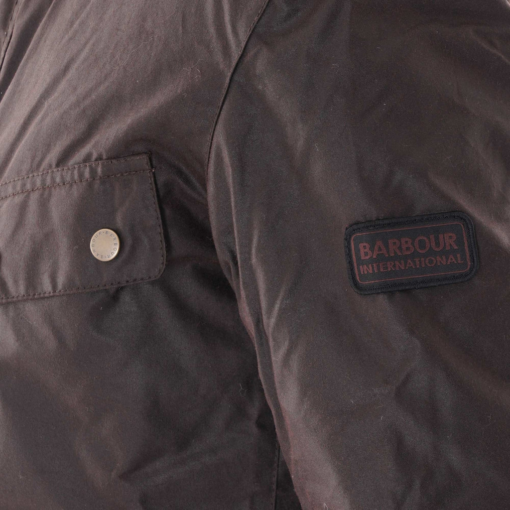 Barbour International Duke Wax Jacket - Rustic