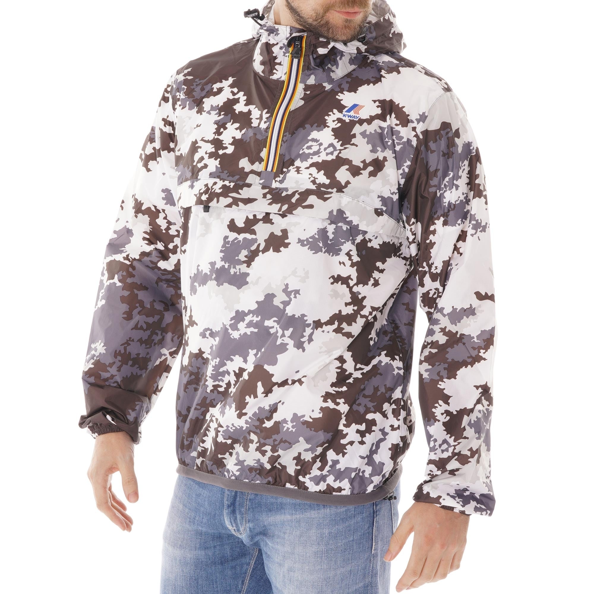 K-Way Le Vrai 3.0 Leon Graphic - Snow Camo