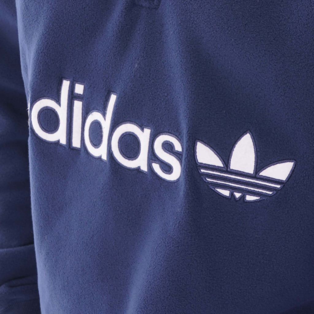 Adidas Originals Half-zip Polar Fleece - Indigo