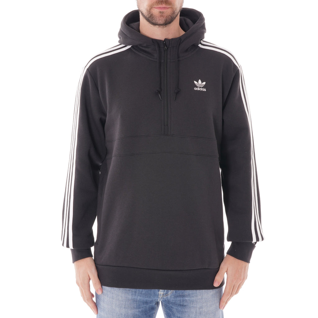 Adidas Originals 3 Stripes Hoodie - Black