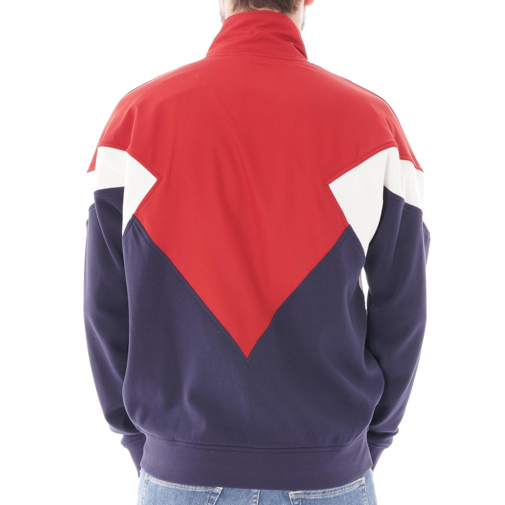 Lacoste Colourblock Fleece Zip Jacket - Red