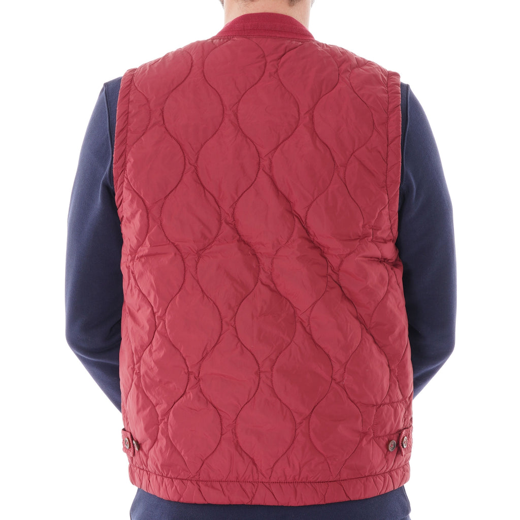 Universal Works Carlton Gilet - Claret