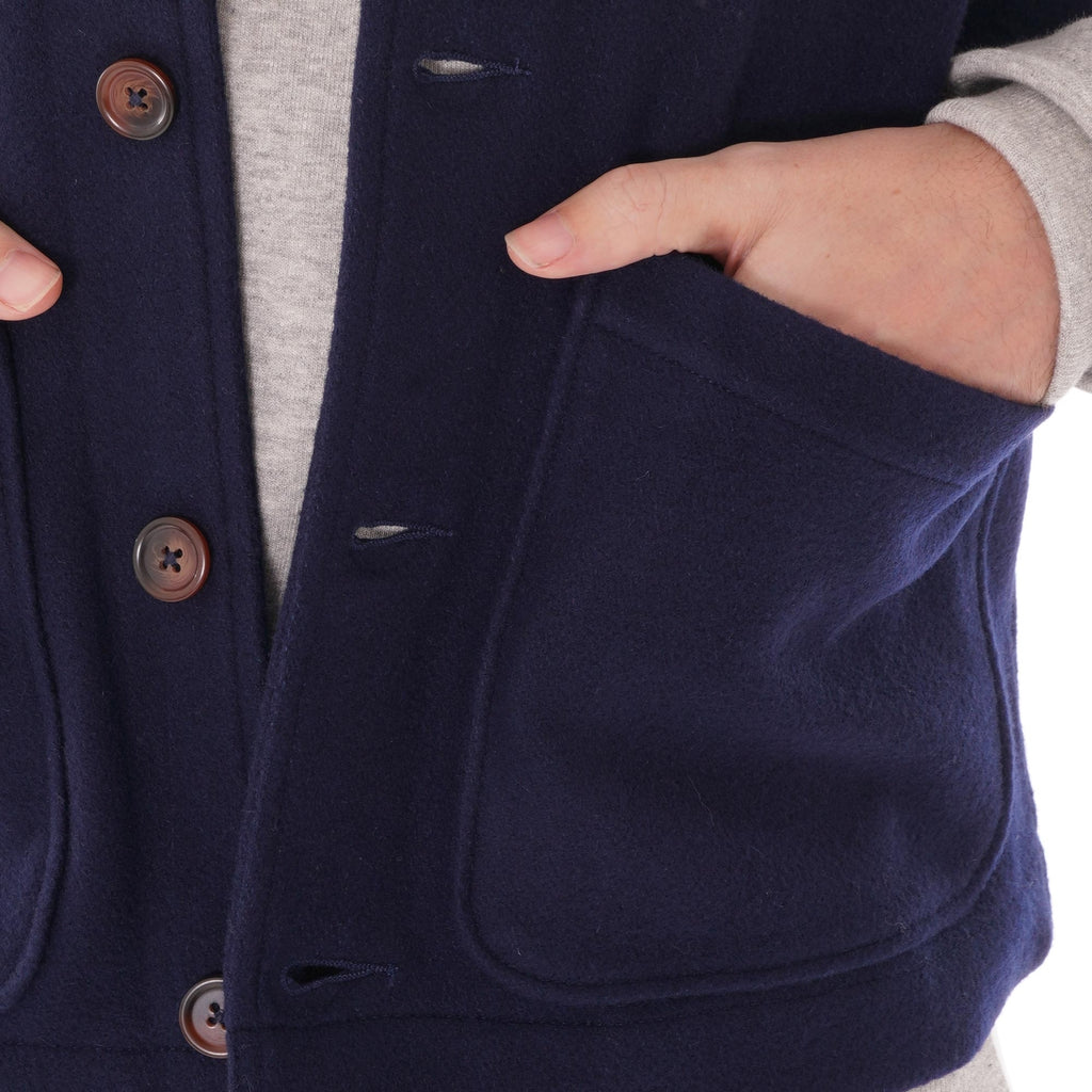 Universal Works Chore Waistcoat - Navy