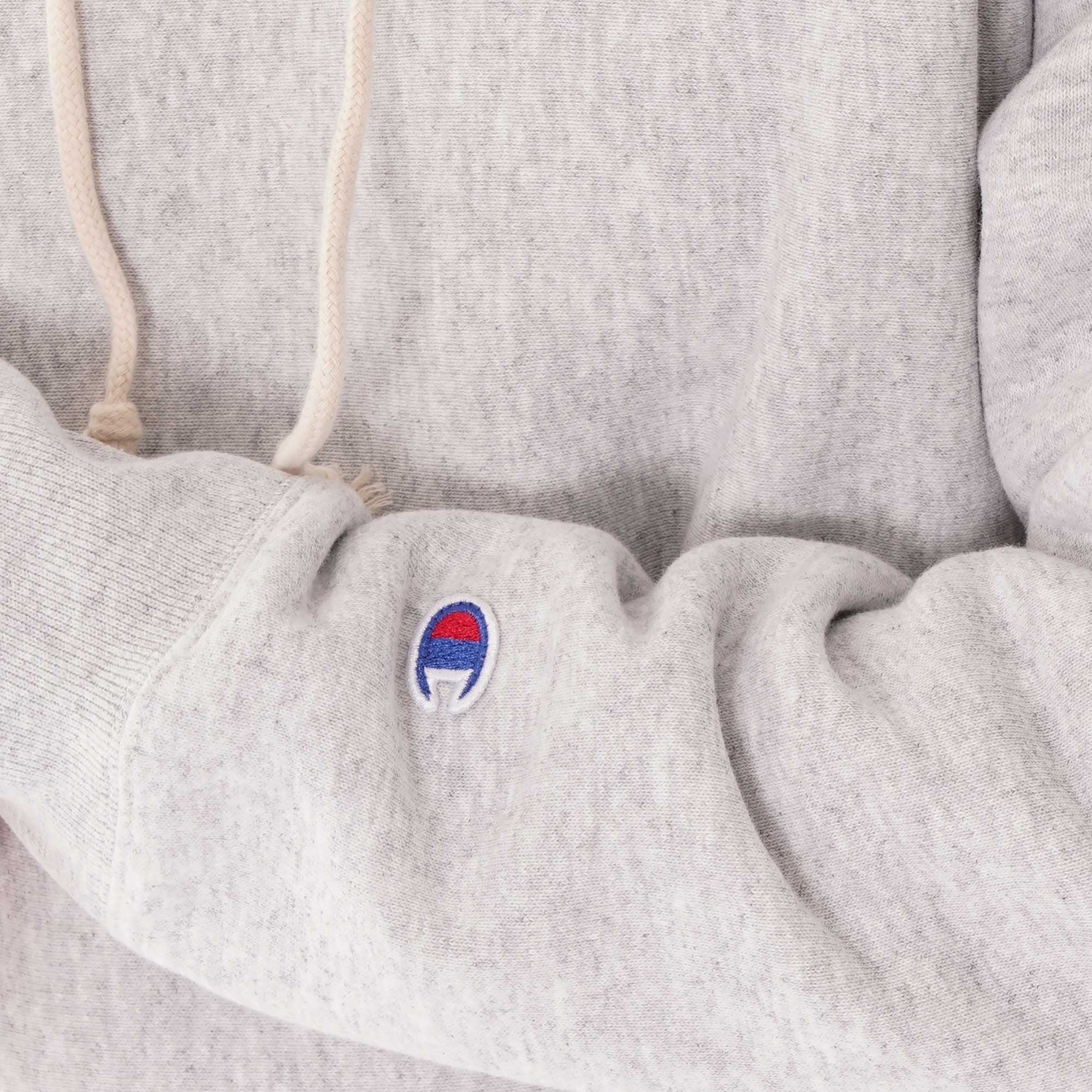 Champion Oversized Contrast Hoodie - Grey