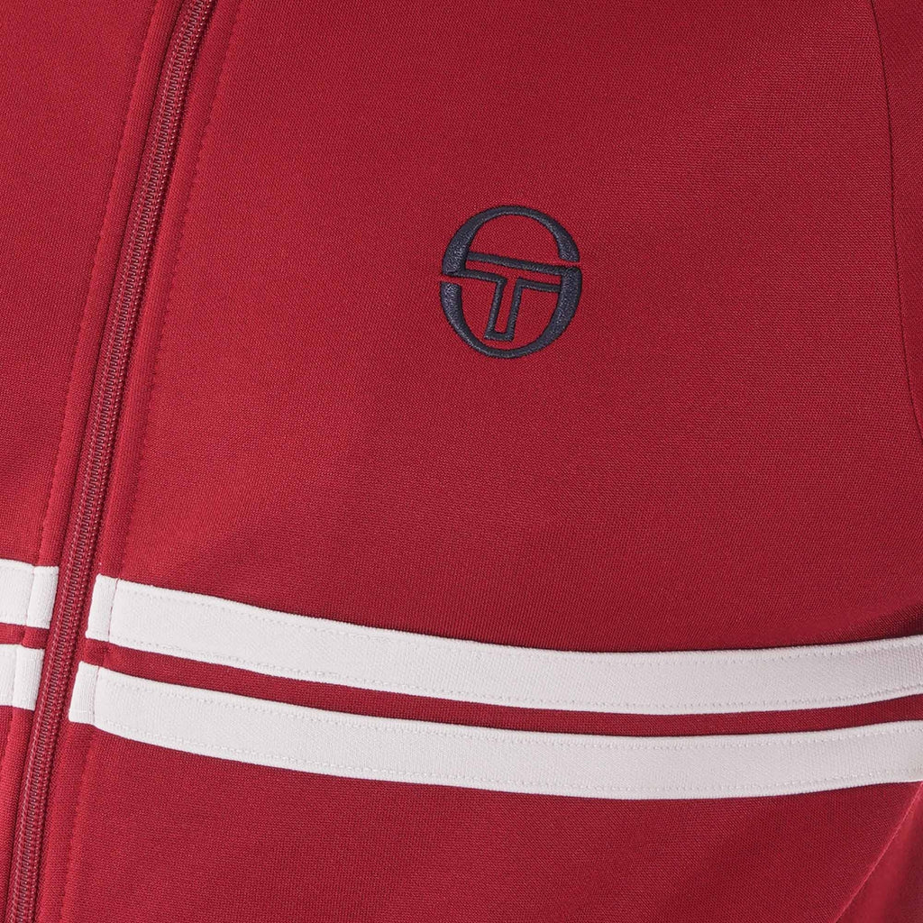 Sergio Tacchini Dallas Track Top - Merlot & Navy