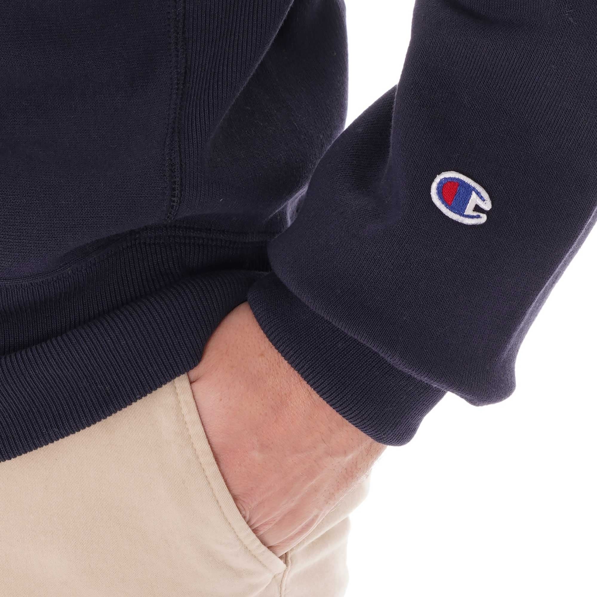 Champion Half Zip Sweatshirt - Navy