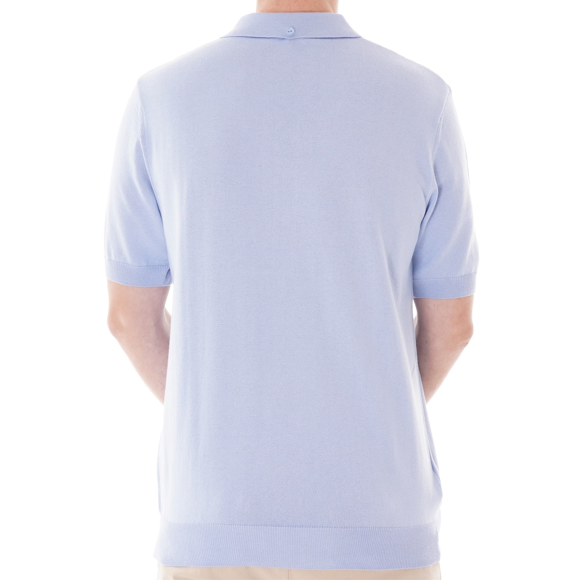 Fred Perry Reissues Cable Knit Shirt - Sky
