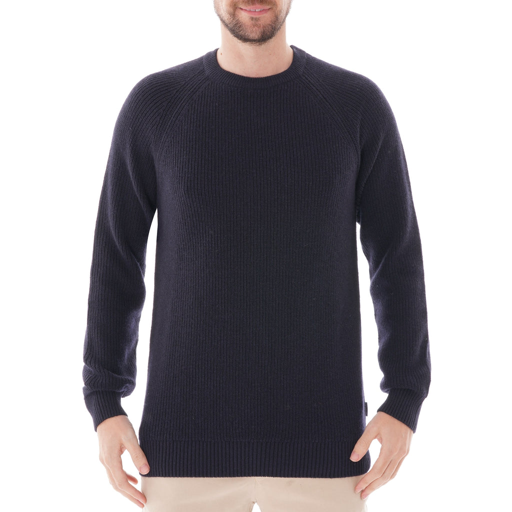 Barbour Manor Crew Neck - Navy
