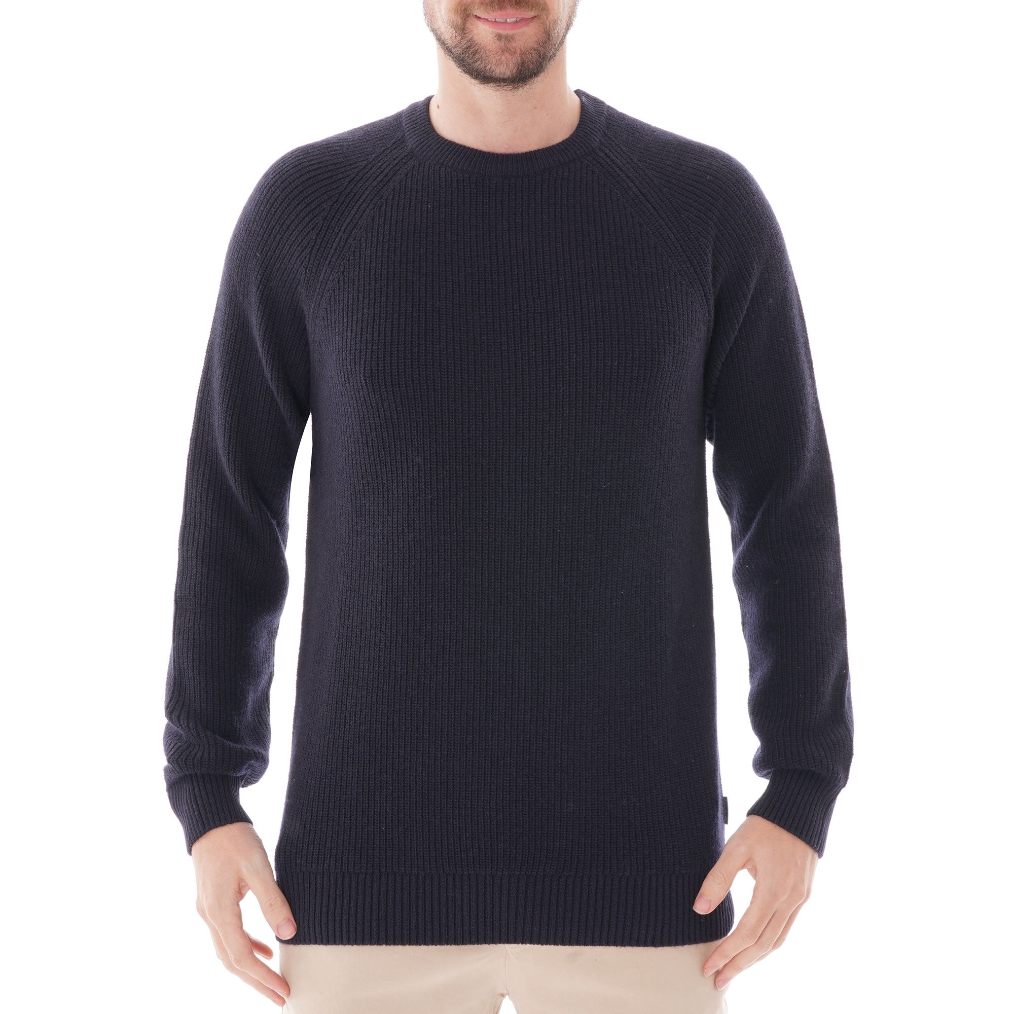 Barbour Manor Crew Neck - Navy