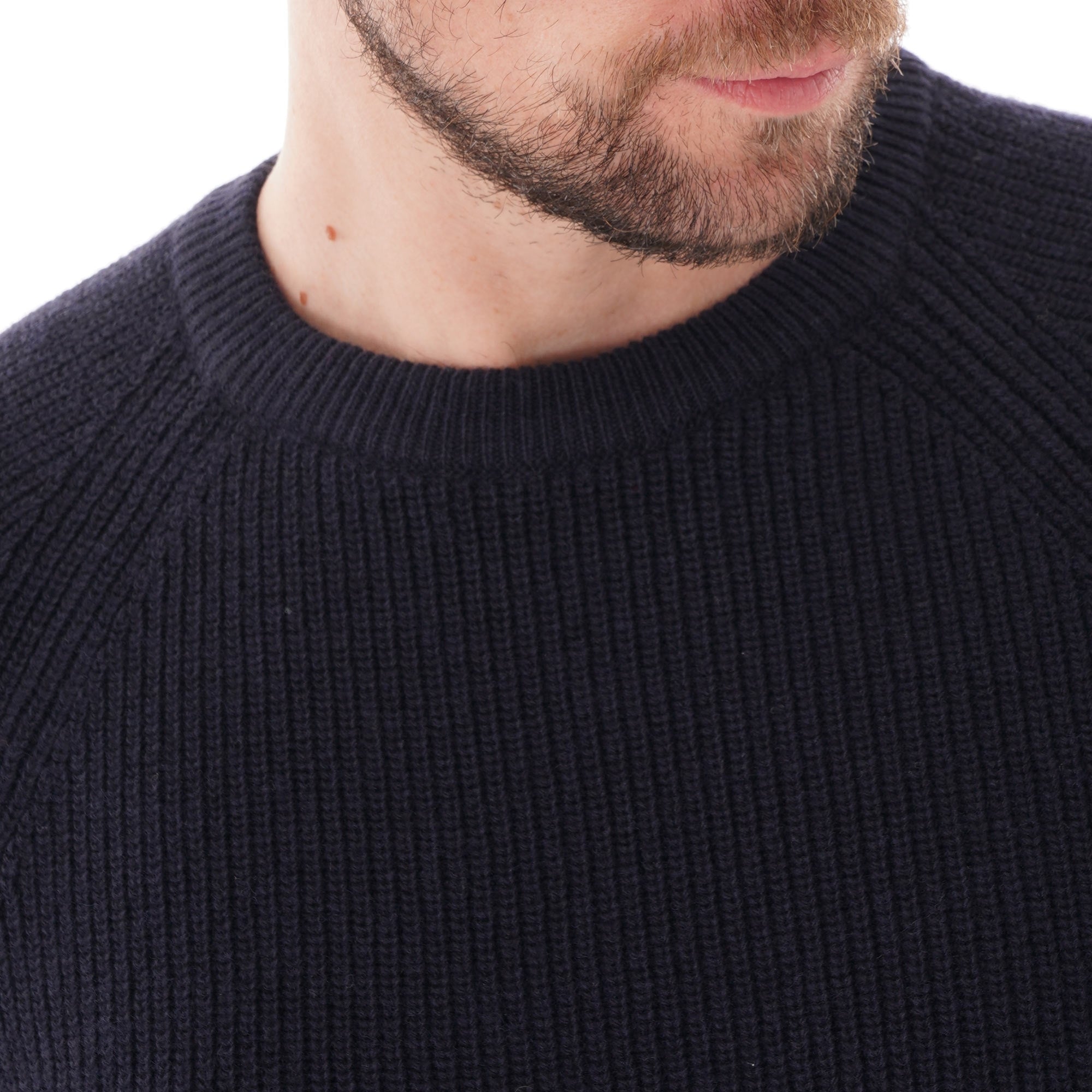 Barbour Manor Crew Neck - Navy