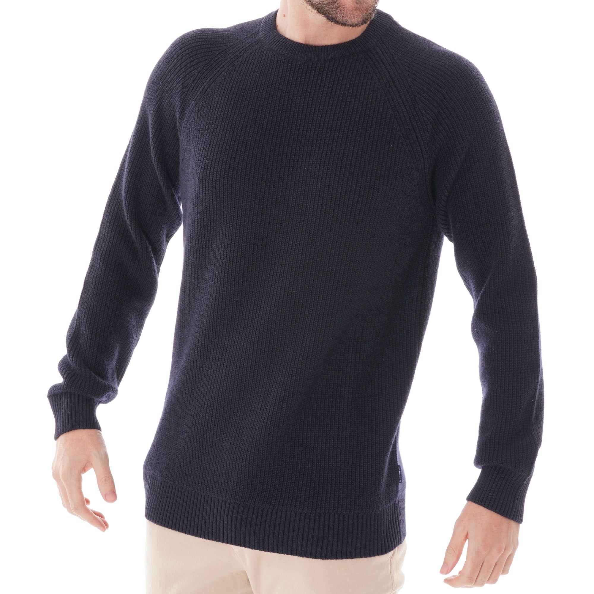 Barbour Manor Crew Neck - Navy