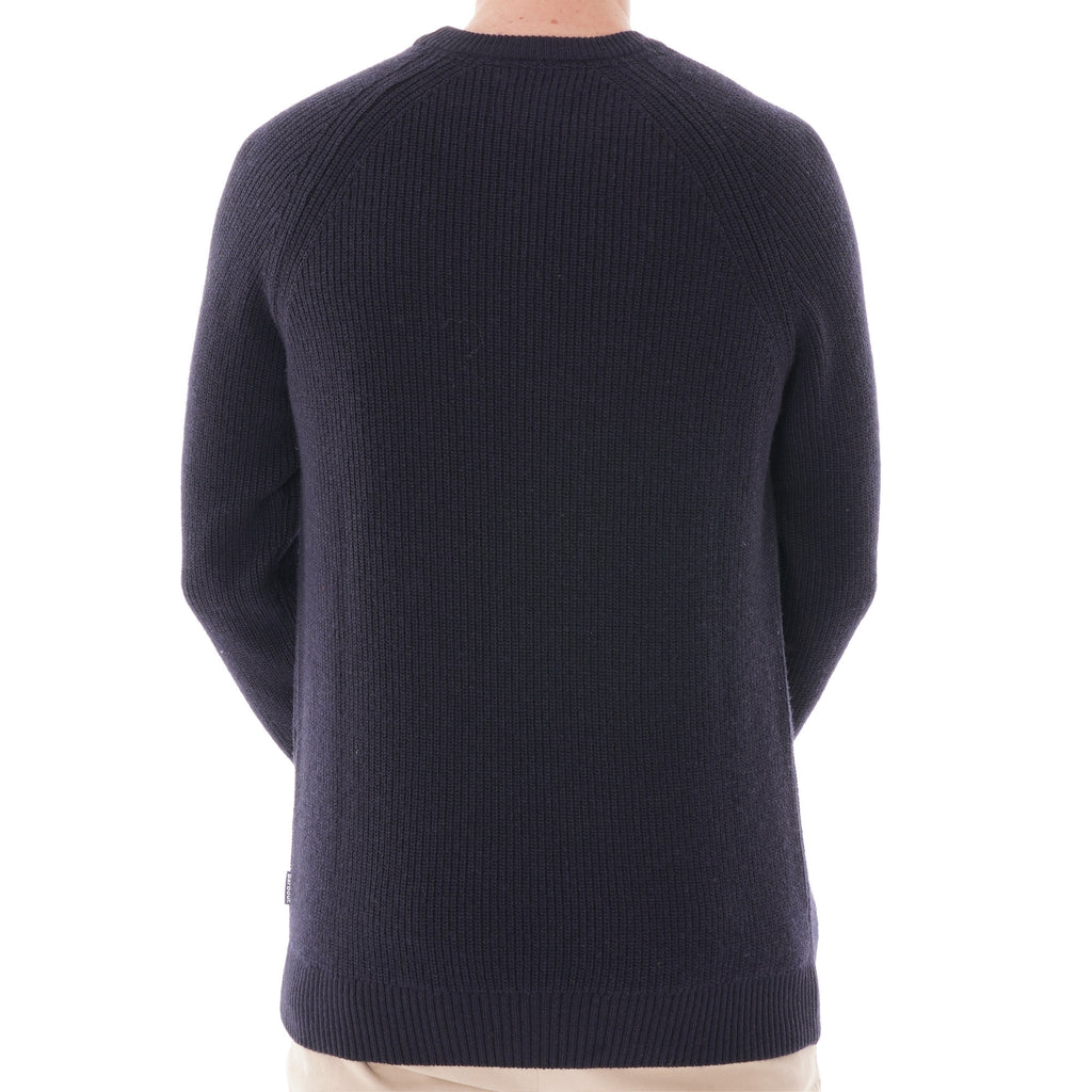 Barbour Manor Crew Neck - Navy