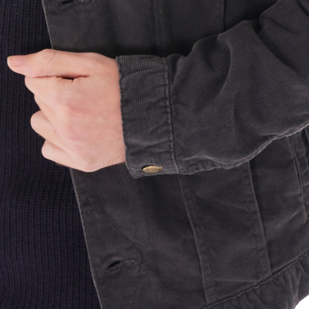 Lois Jeans Tejana Thin Corduroy Jacket - Charcoal