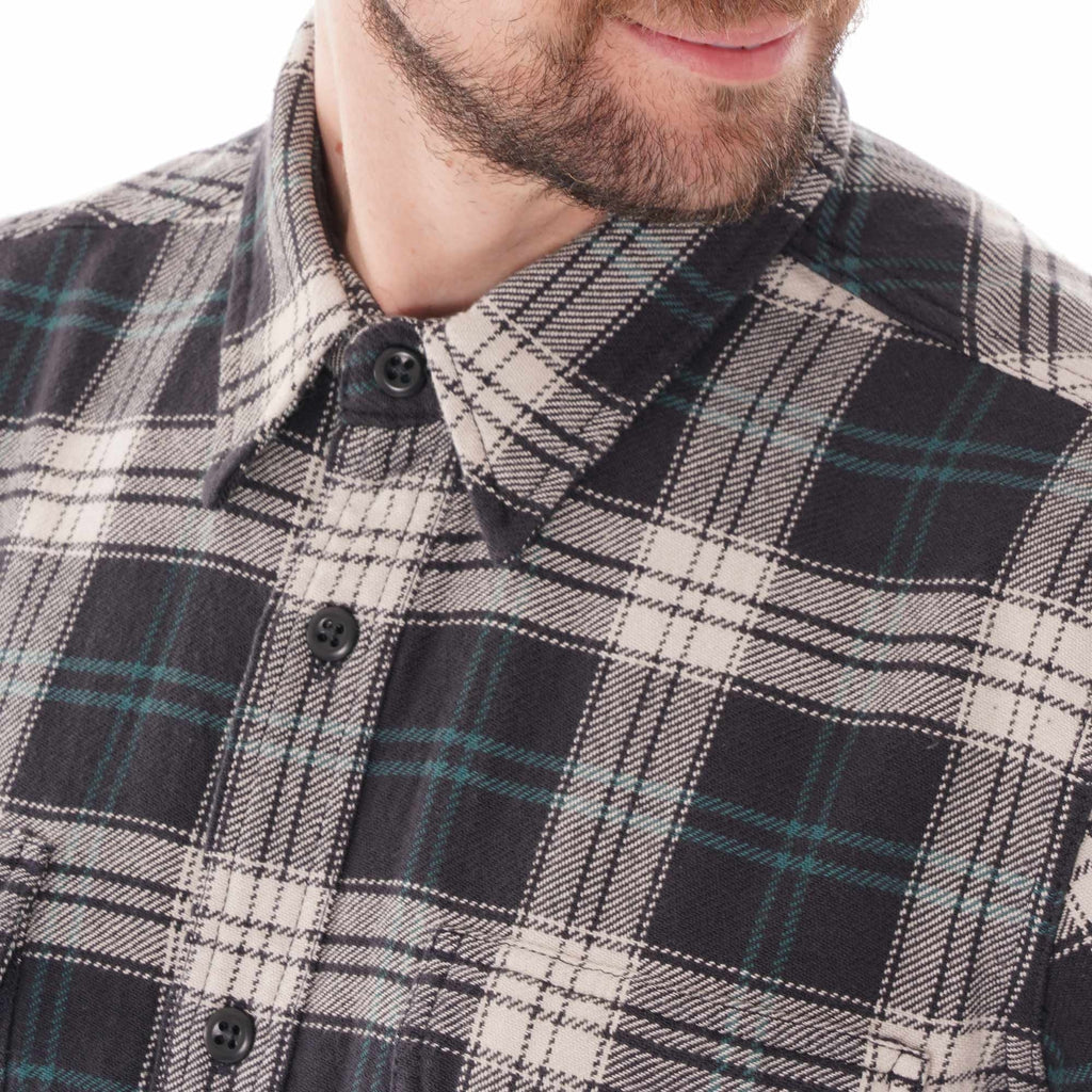 Flannel Work Shirt - Black