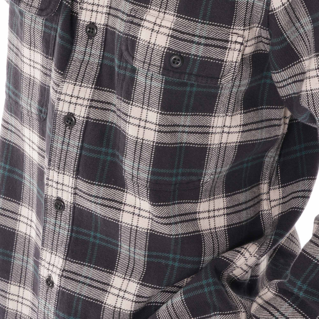 Flannel Work Shirt - Black