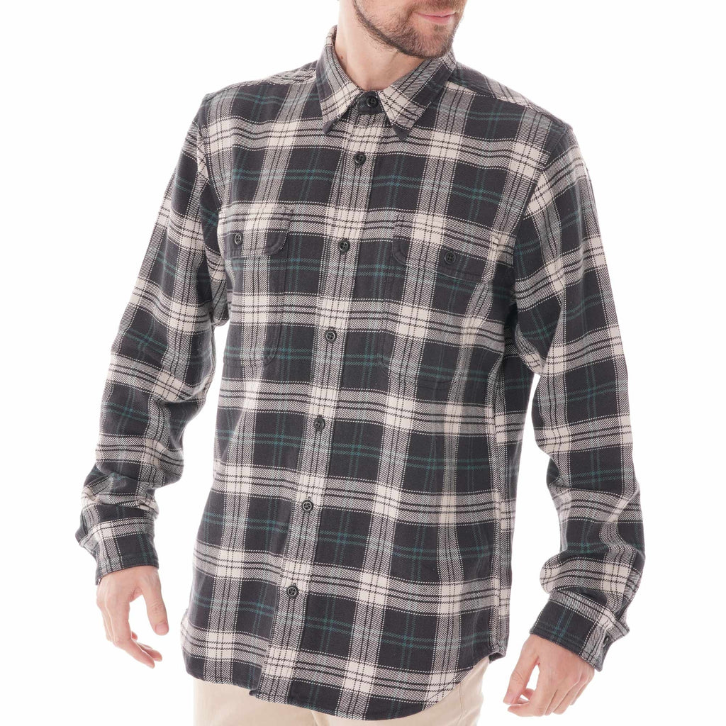 Flannel Work Shirt - Black