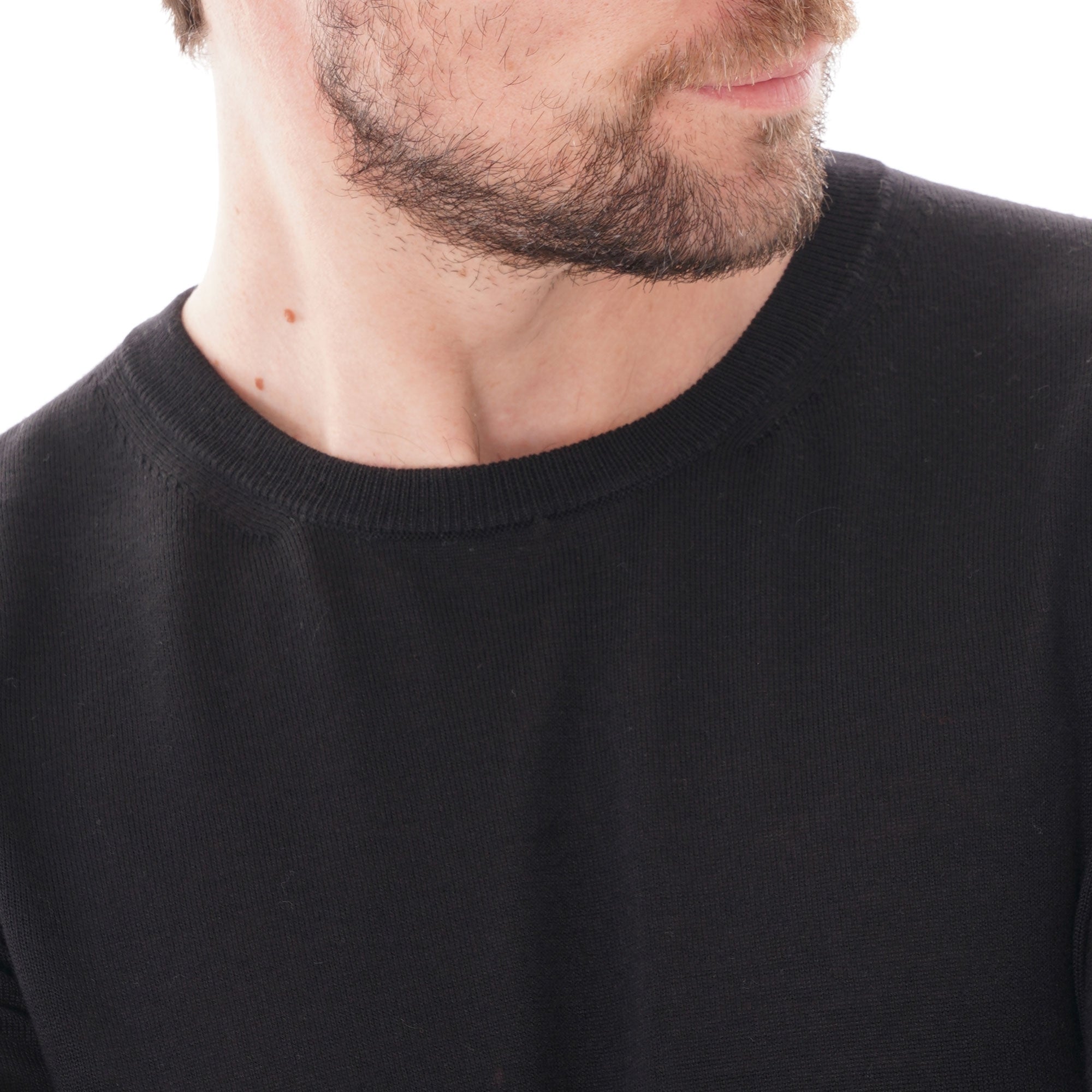 Boss Crew Neck Sweater - Black