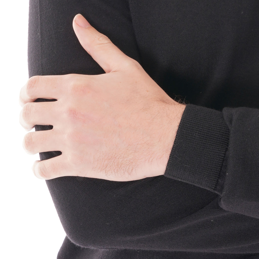 Boss Crew Neck Sweater - Black