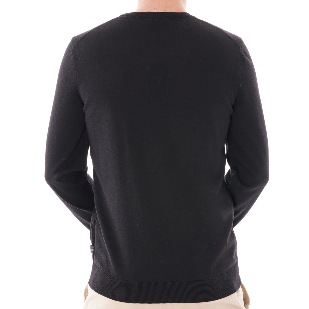 Boss Crew Neck Sweater - Black