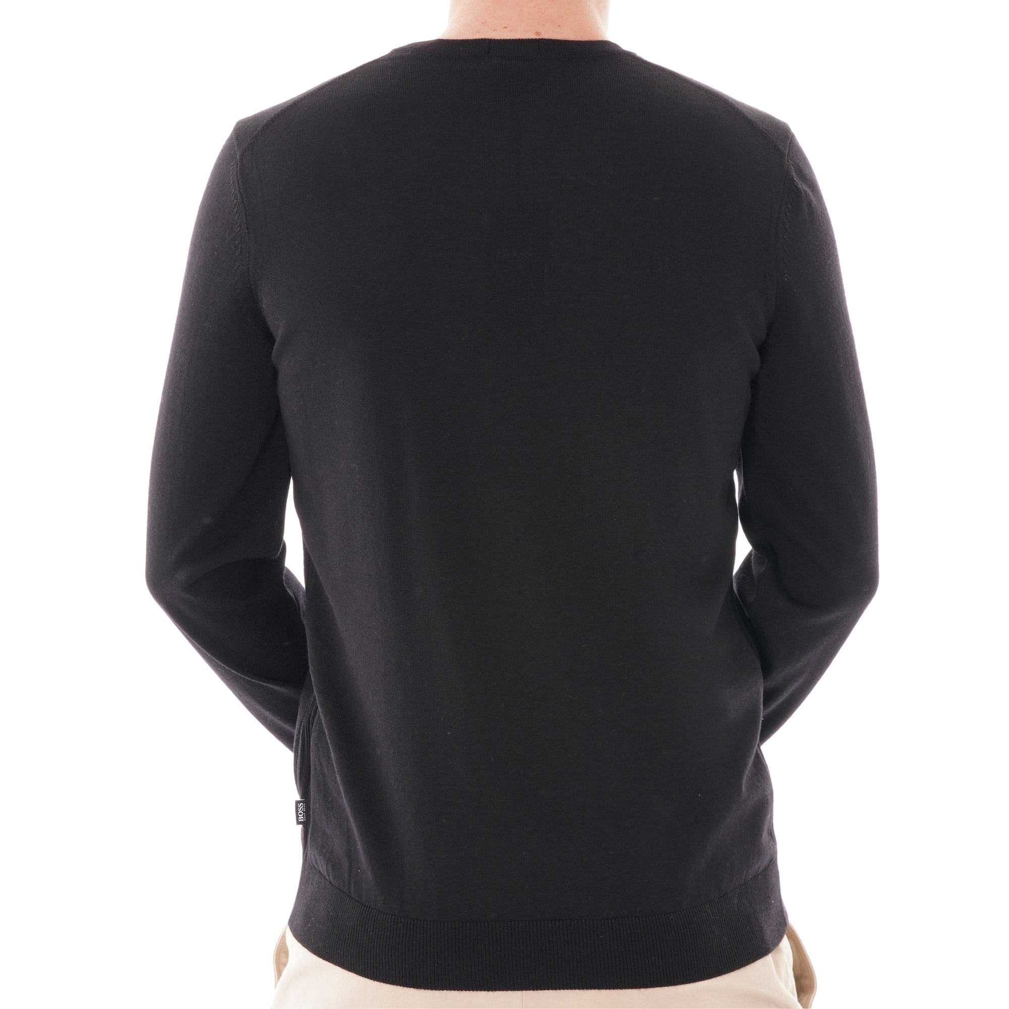 Boss Crew Neck Sweater - Black