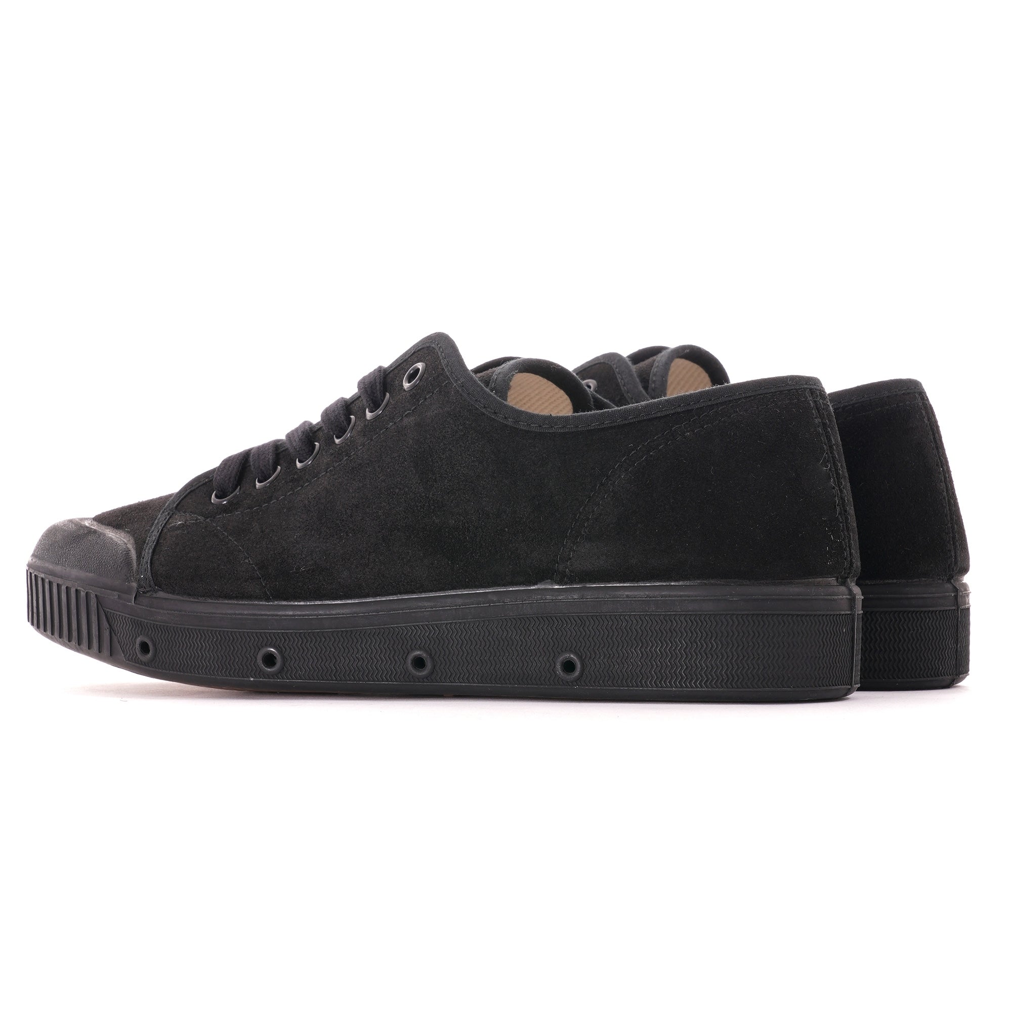 Spring Court G2 Suede - Black