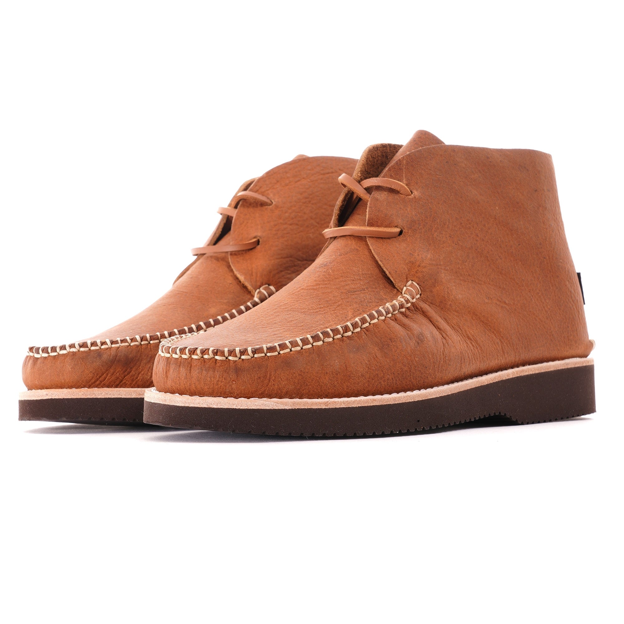 Yogi Lucas Tumbled Leather Vibram Boot - Tan