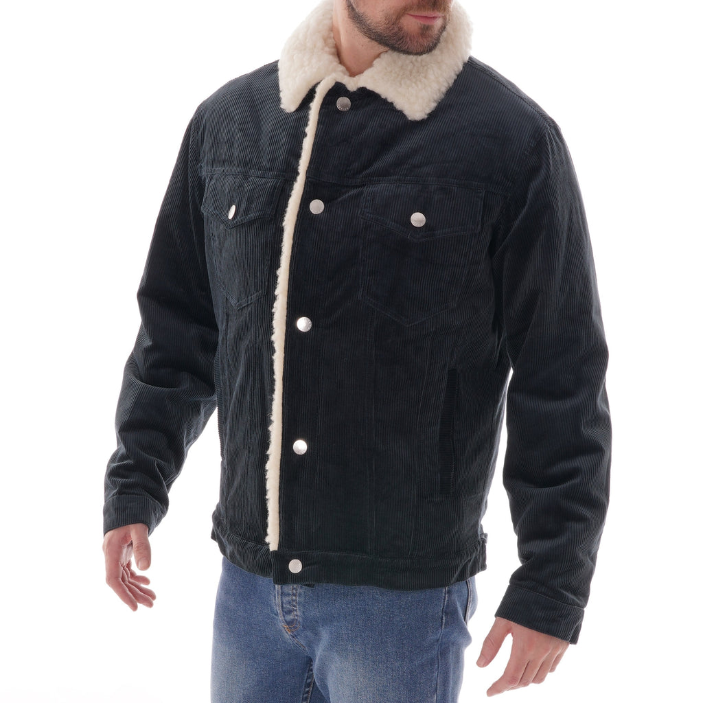 Maison Kitsune Trucker Jacket - Petrol