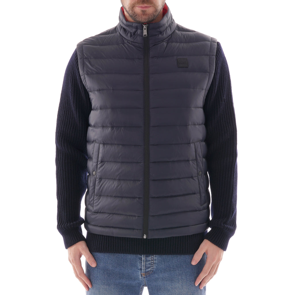 Boss Packable Down Gilet - Dark Blue