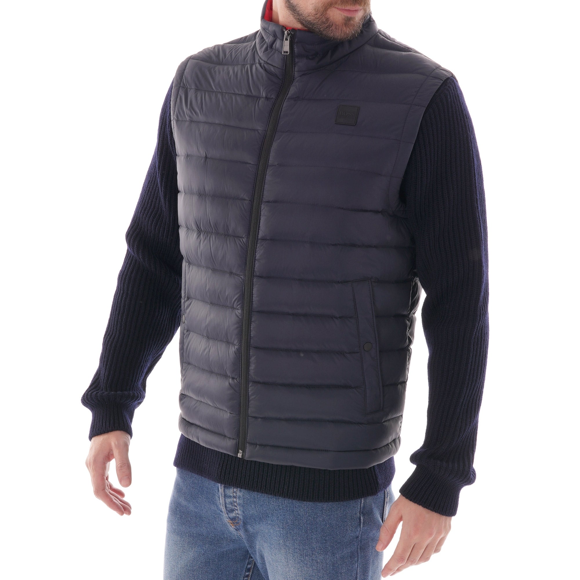 Boss Packable Down Gilet - Dark Blue