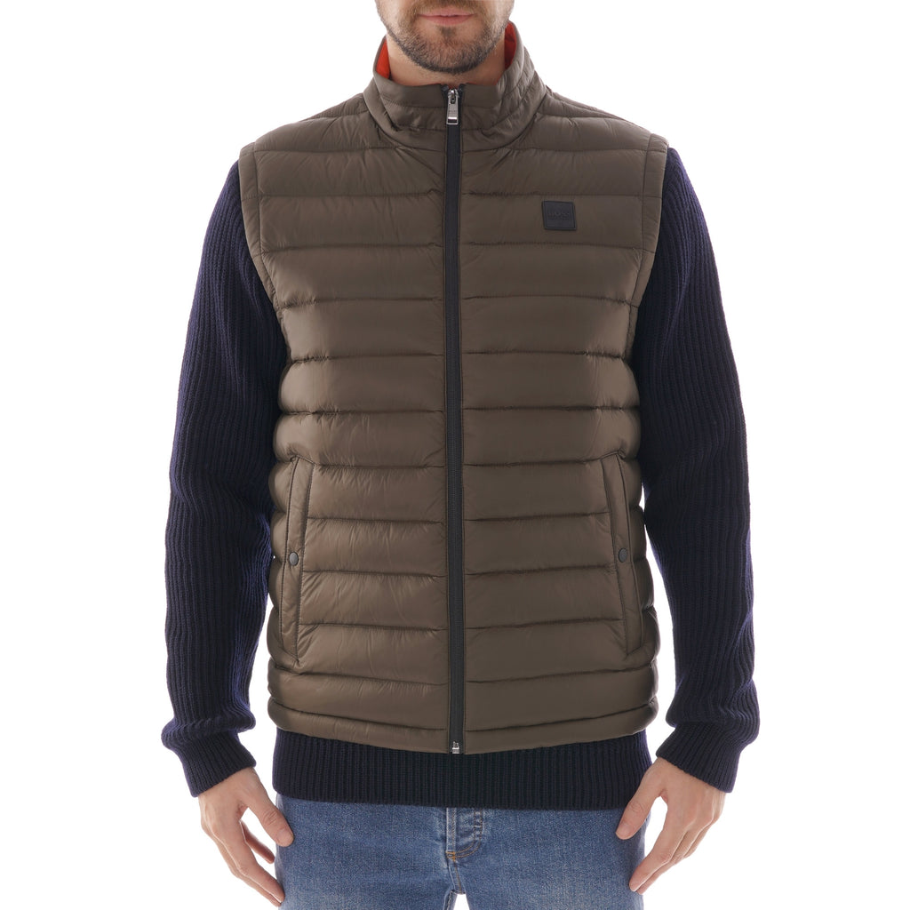 Boss Packable Down Gilet - Green