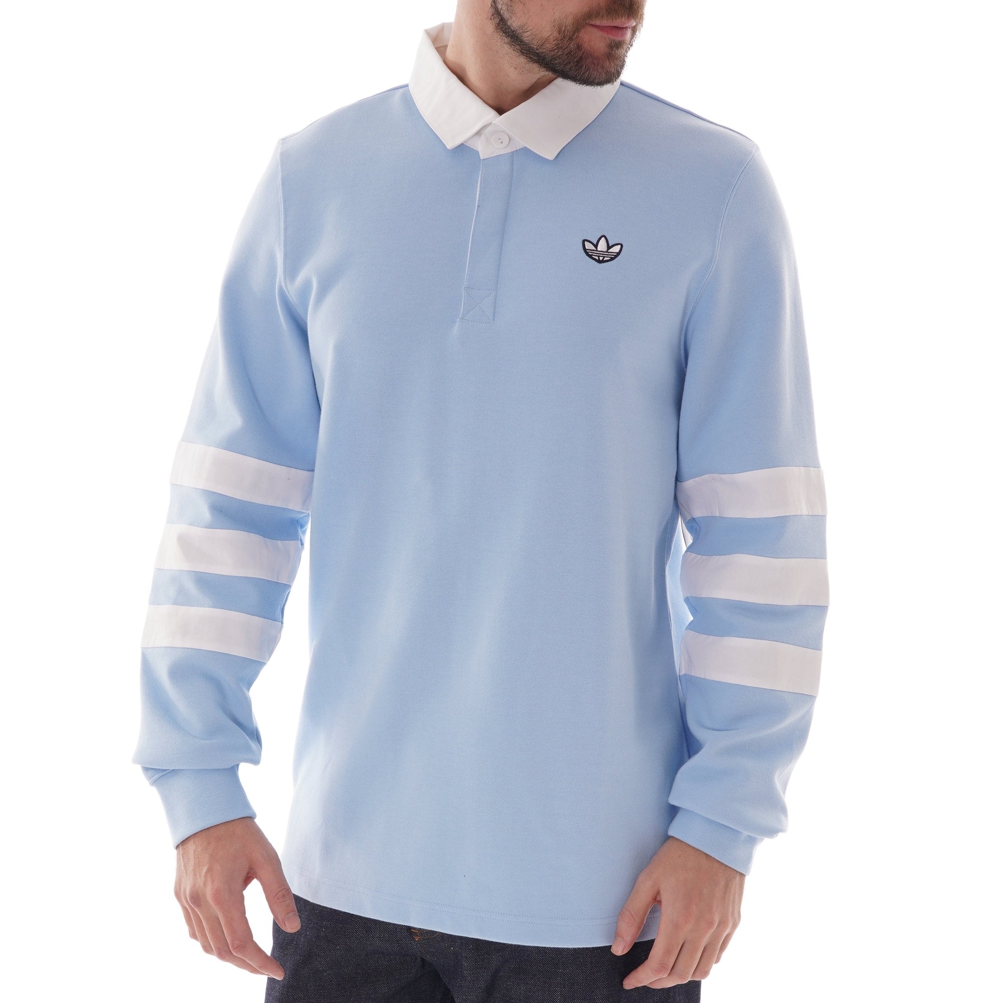 Adidas Originals Rugby Shirt - Blue