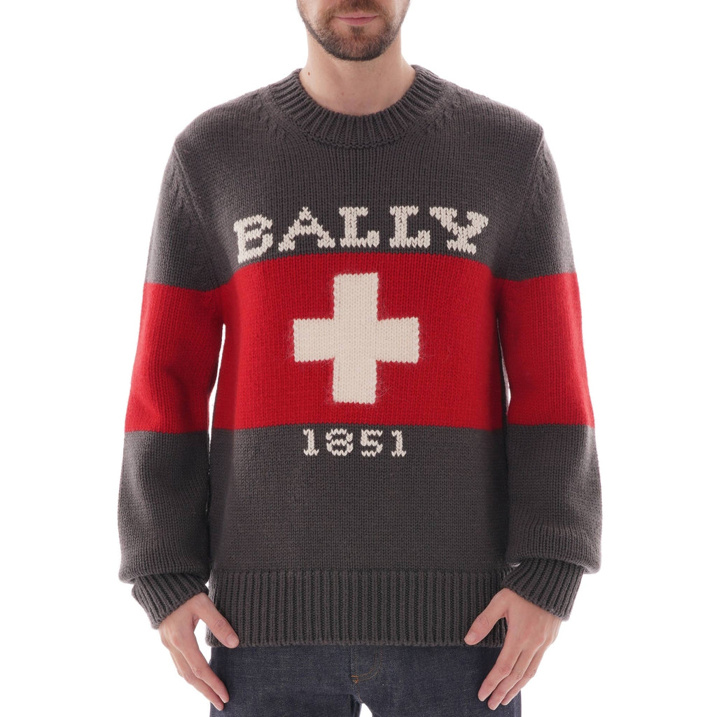 Bally Wool Sweater - Grey