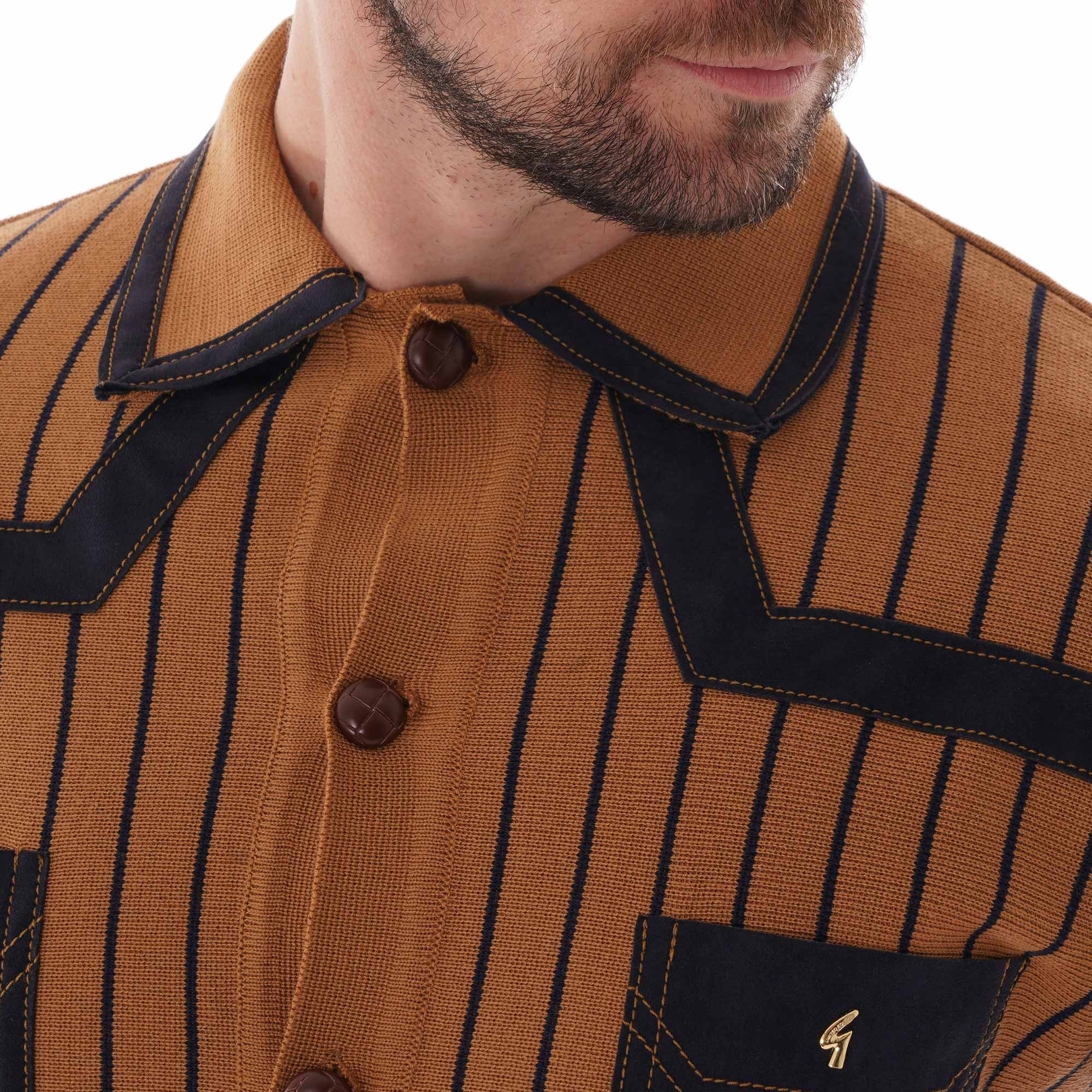 Gabicci Vintage Fentiman Knitwear - Honeycomb