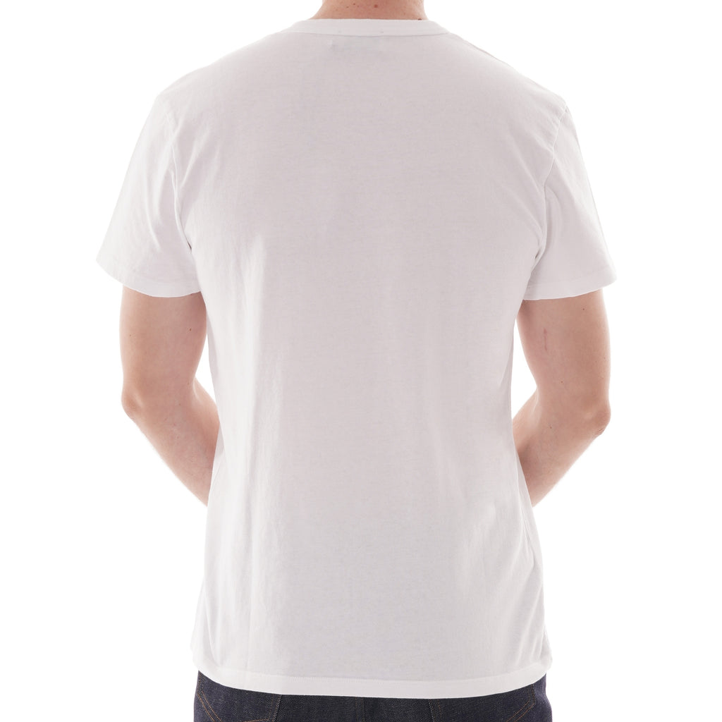 Maison Kitsune Fox Head Tee - White
