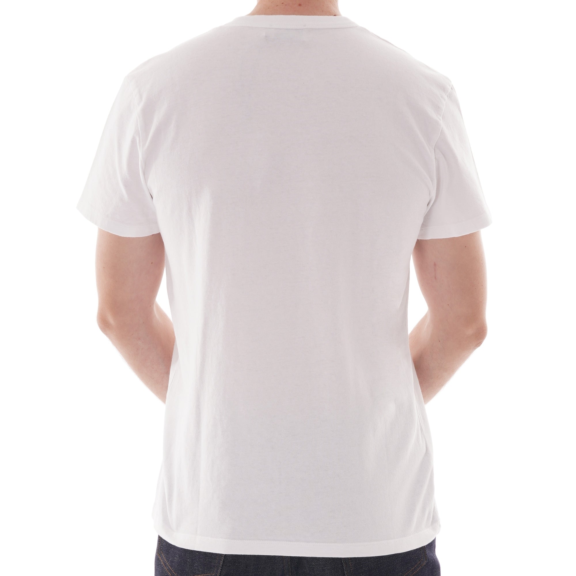 Maison Kitsune Fox Head Tee - White