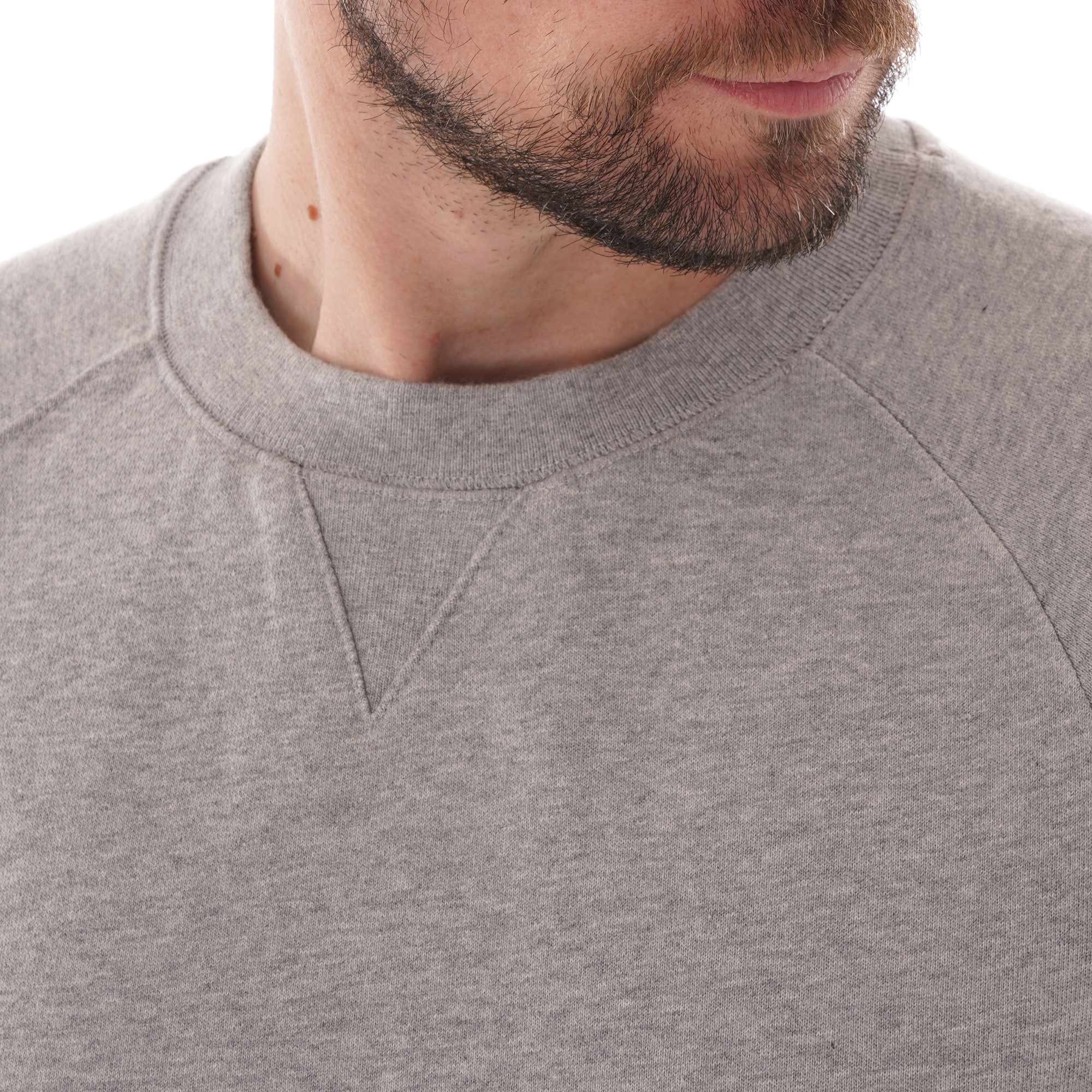 Maison Kitsune Fox Head Patch Sweatshirt - Grey