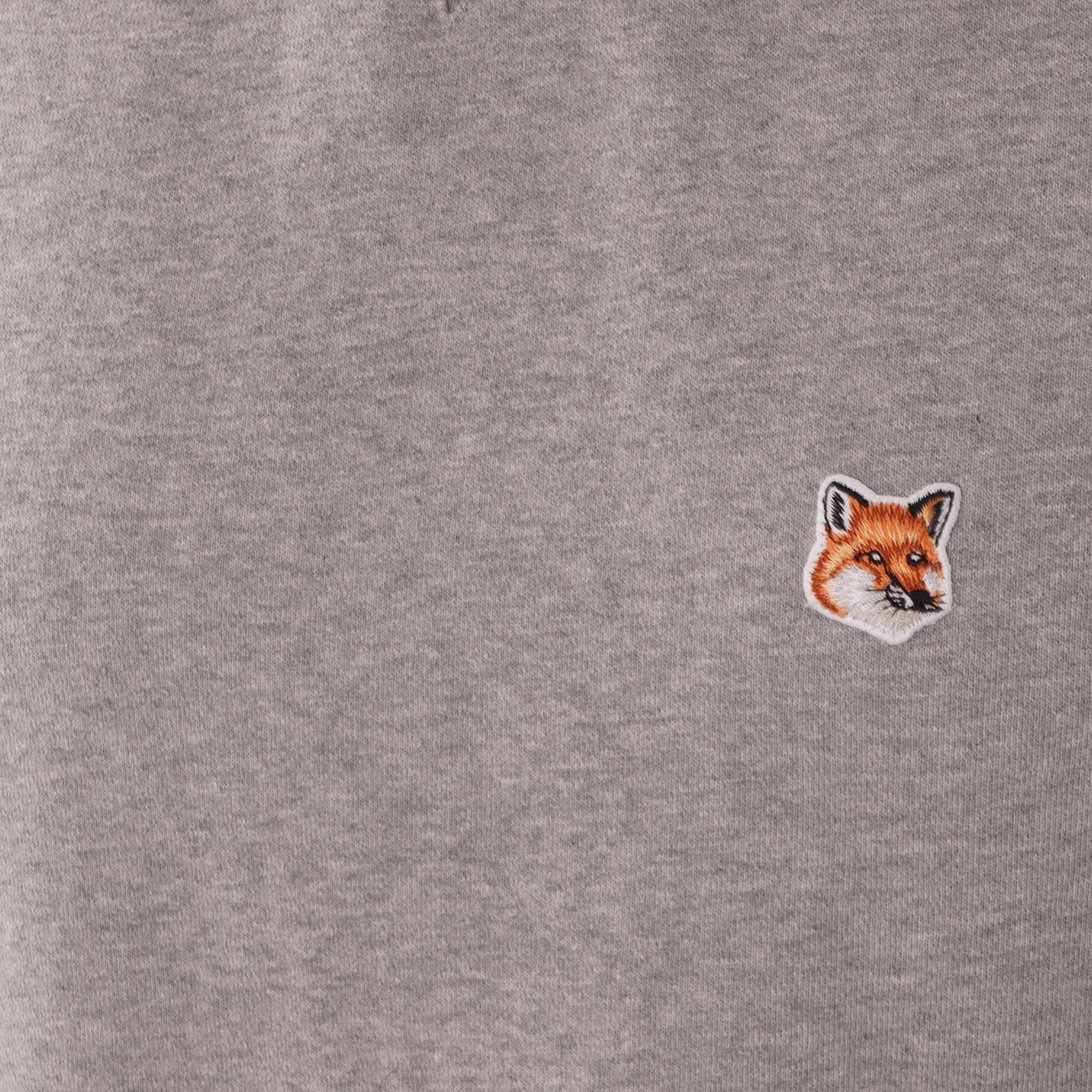 Maison Kitsune Fox Head Patch Sweatshirt - Grey