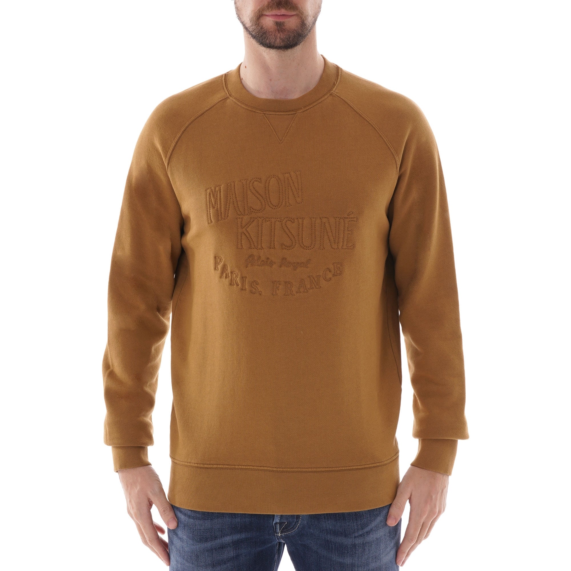 Maison Kitsune Palais Royal Sweatshirt - Camel