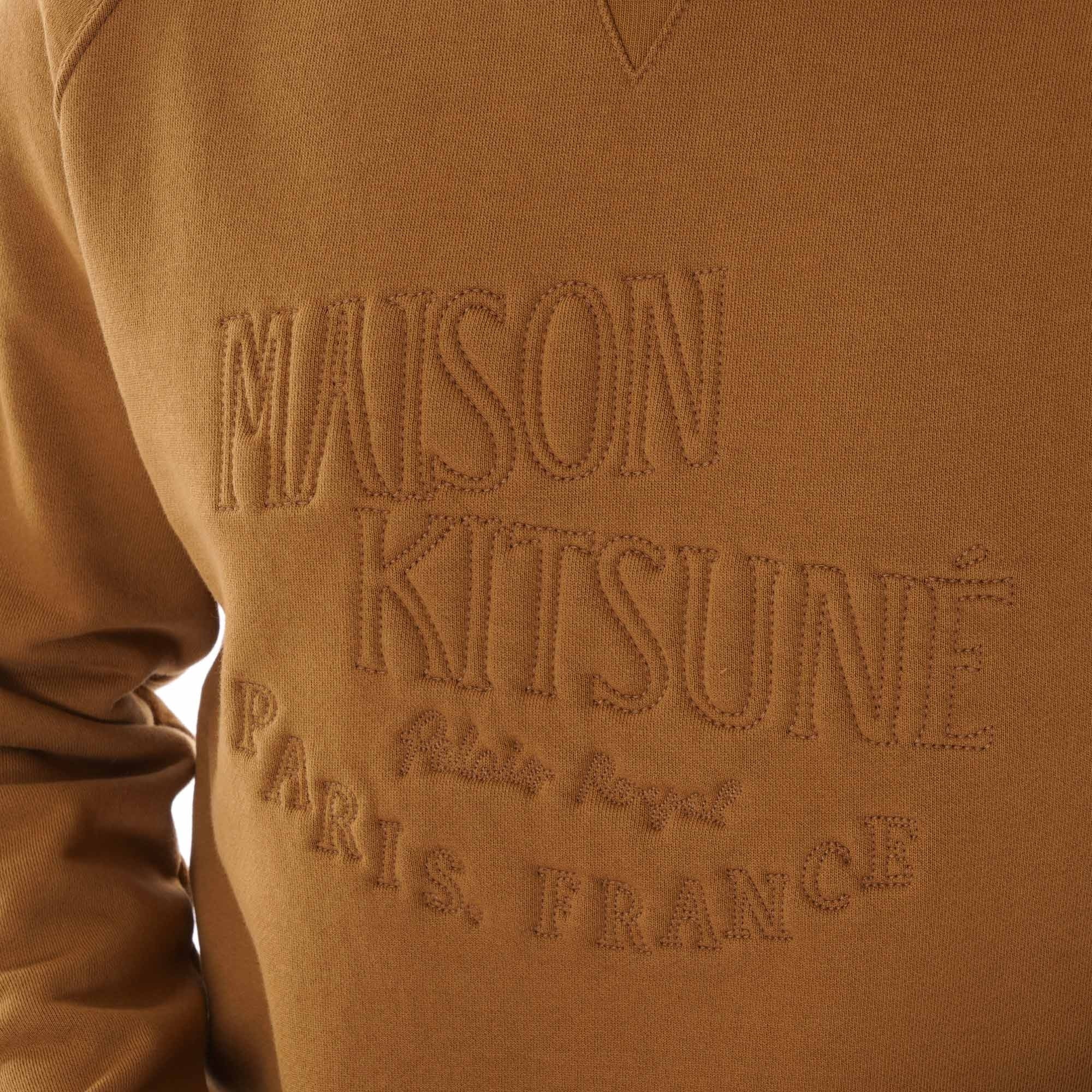 Maison Kitsune Palais Royal Sweatshirt - Camel