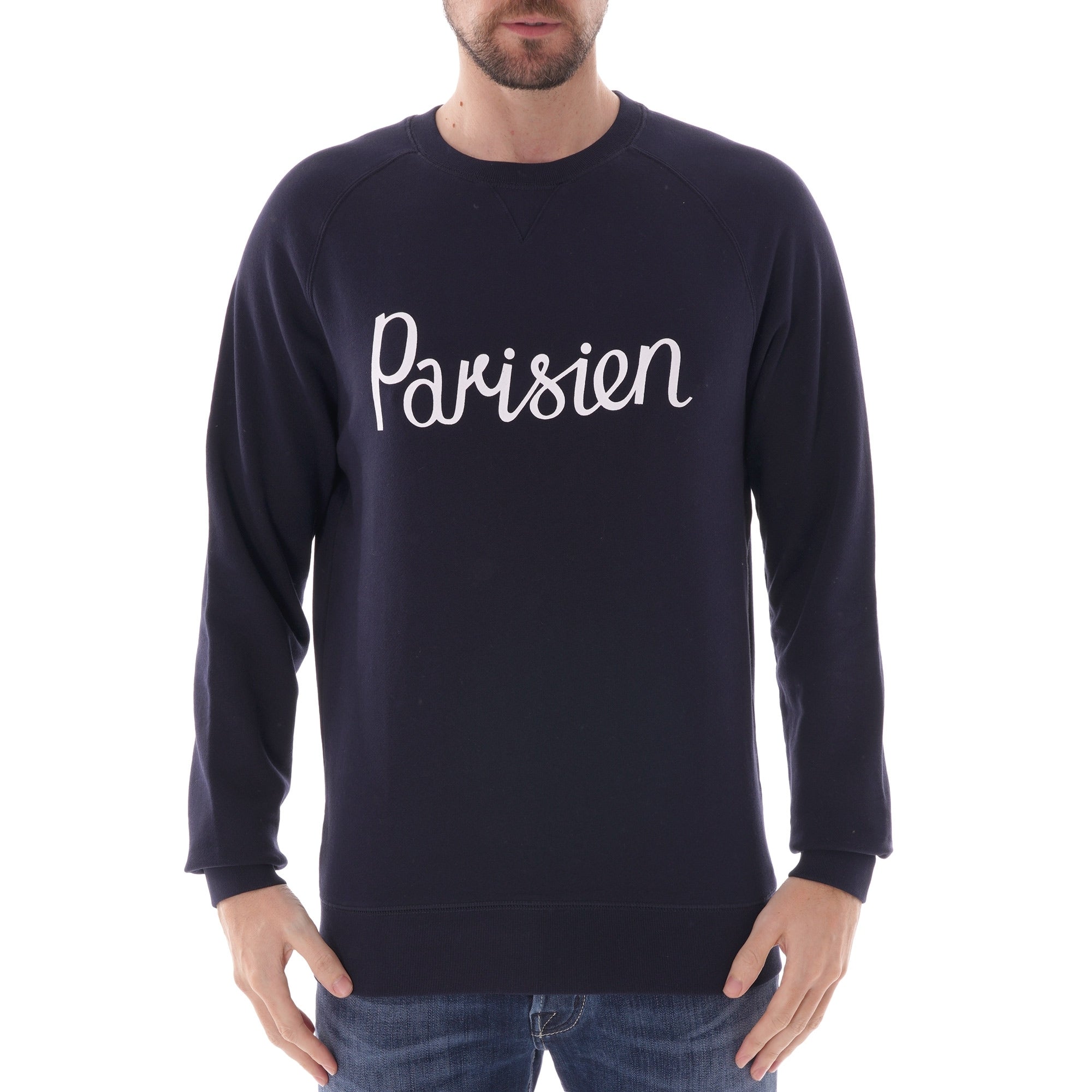 Maison Kitsune Parisien Sweatshirt - Navy