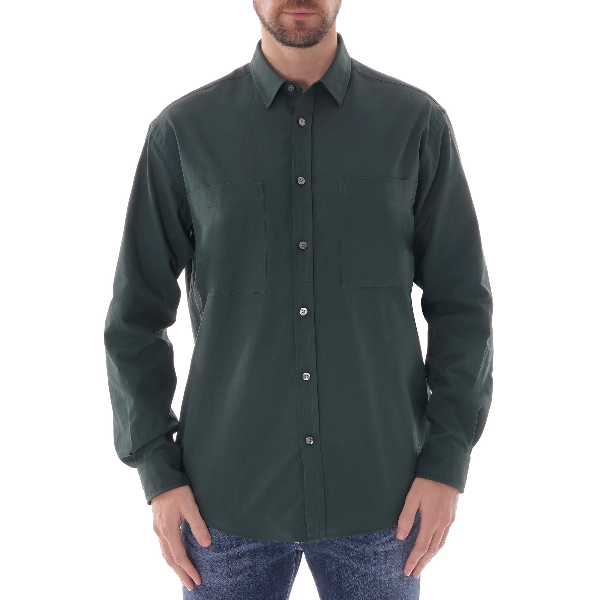 Boss Noah Shirt - Open Green