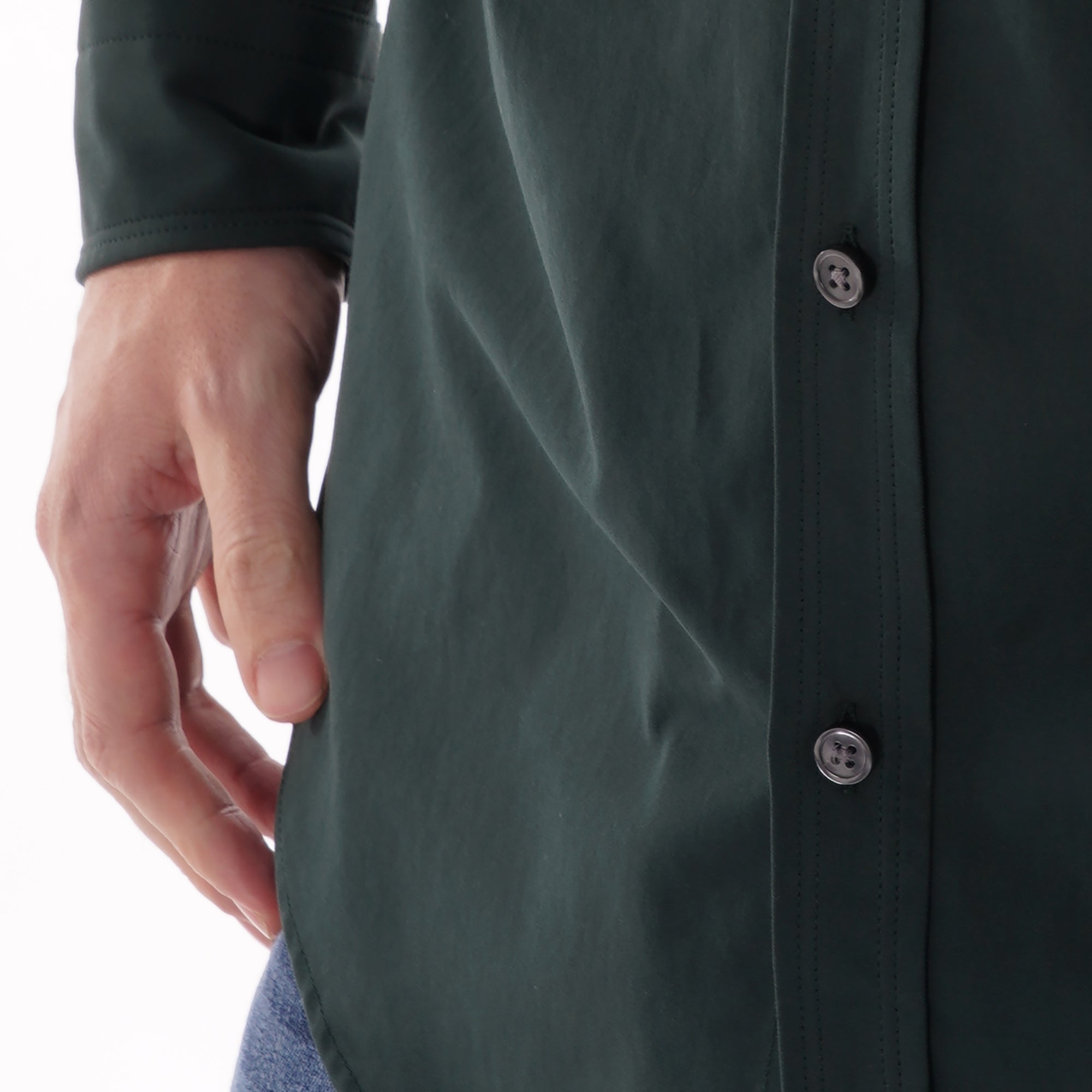 Boss Noah Shirt - Open Green